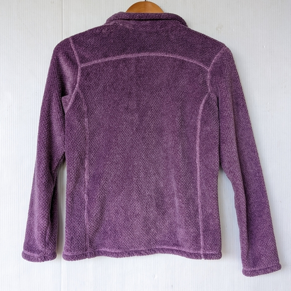 PATAGONIA Synchilla Re-tool Snap-T purple fleece Pull-over Jacket - Picture 4 of 6